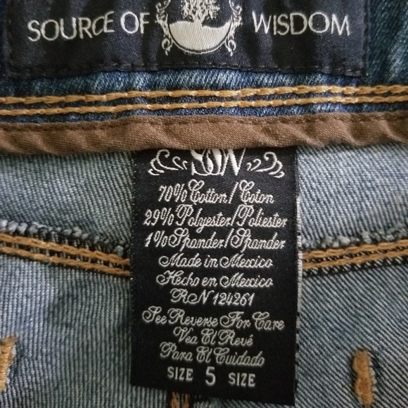 Source of Wisdom Torrid Skinny Jeans - Picture 7 of 7
